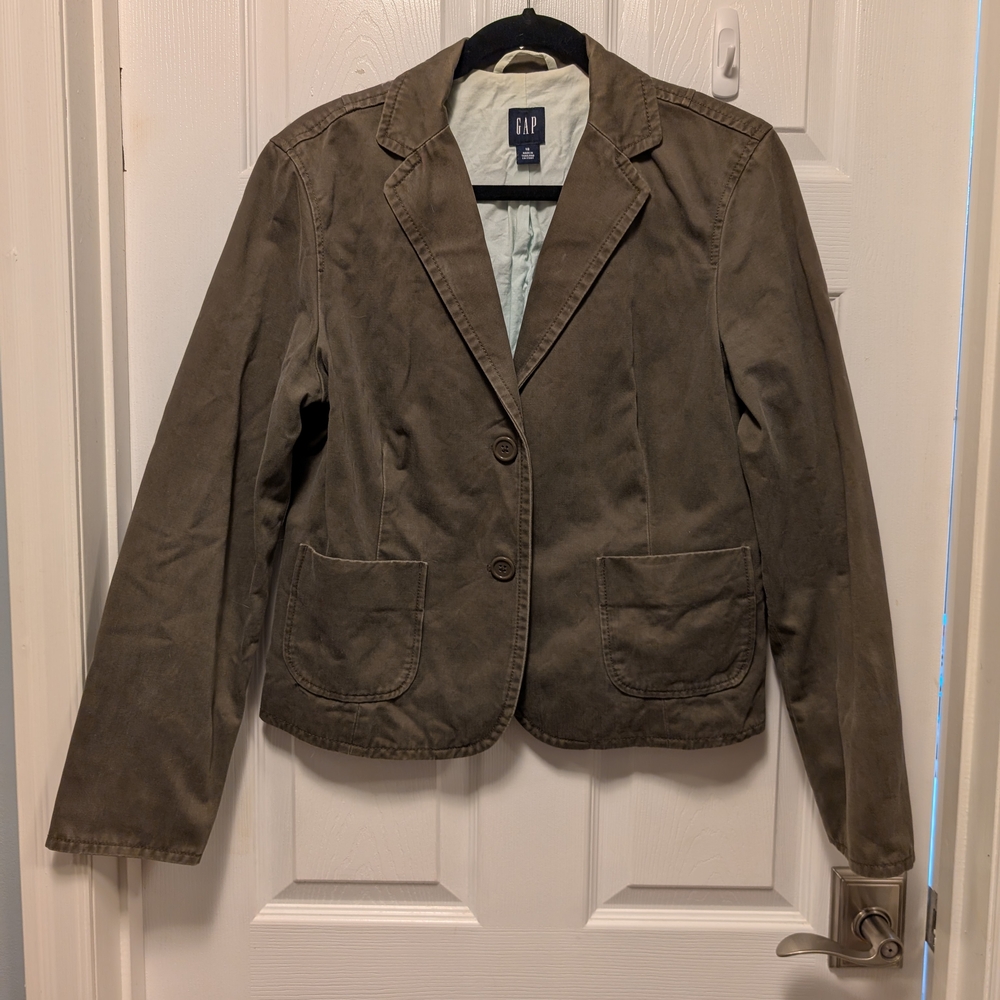 GAP Women's Khaki Brown Blazer